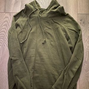 Olive green hoodie